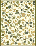 Vines and Leaf Pattern Rug