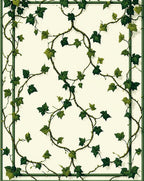 Vine And Leaf Trellis Design Rug