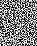 Bold Black Animal Print Pattern Rug