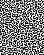 Bold Black Animal Print Pattern Rug
