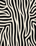 Bold Black and White Stripes Rug