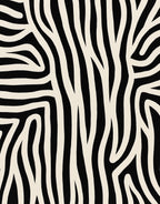 Bold Black and White Stripes Rug