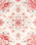 Vintage Floral Pattern Rug