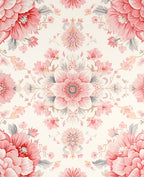 Vintage Floral Pattern Rug
