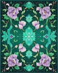 Emerald Floral Paisley Pattern Rug