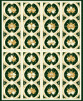 Elegant Floral Arch Pattern Design Rug