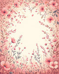 Whimsical Garden Floral Bloom Rug