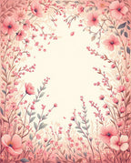 Whimsical Garden Floral Bloom Rug