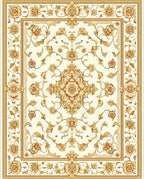 Classic Floral Medallion Vintage Design Rug