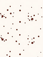 Polka Dot Pattern Textured Design Rug
