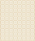 Cream Beige Geometric Tile Rug
