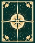 Golden Starburst Galactic Night Rug