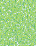 Art Nouveau Leaf Pattern Rug