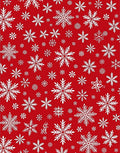 Winter White Snowflake Holiday Rug