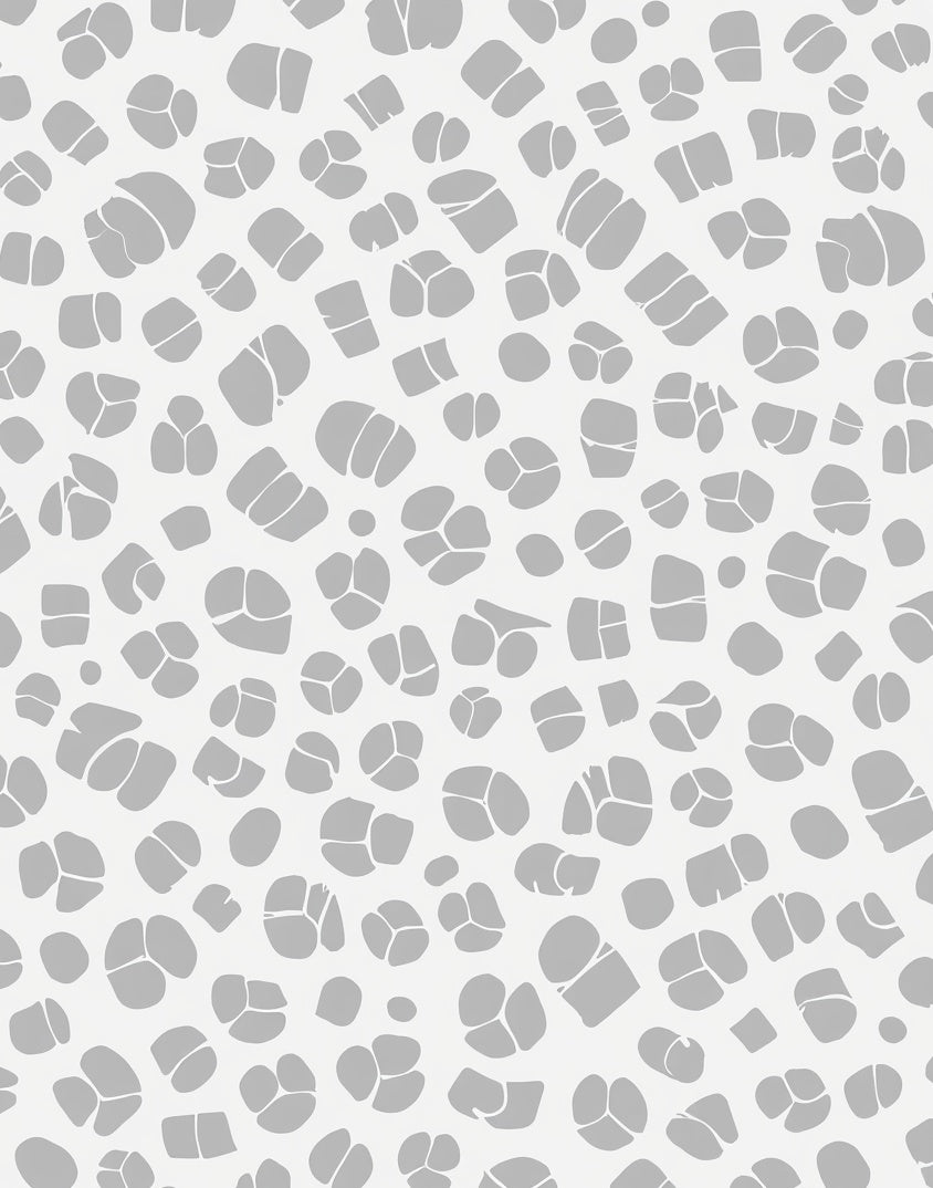 Abstract Pebble Arrangement Rug