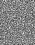 Monochrome Abstract Organic Pattern Rug