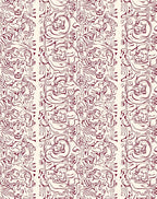Abstract Figures Burgundy Cream Pattern Rug