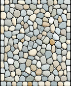 Textured Pebble Pattern Design Rug