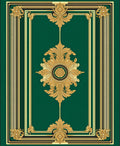 Ornate Green With Gold Accents Rug