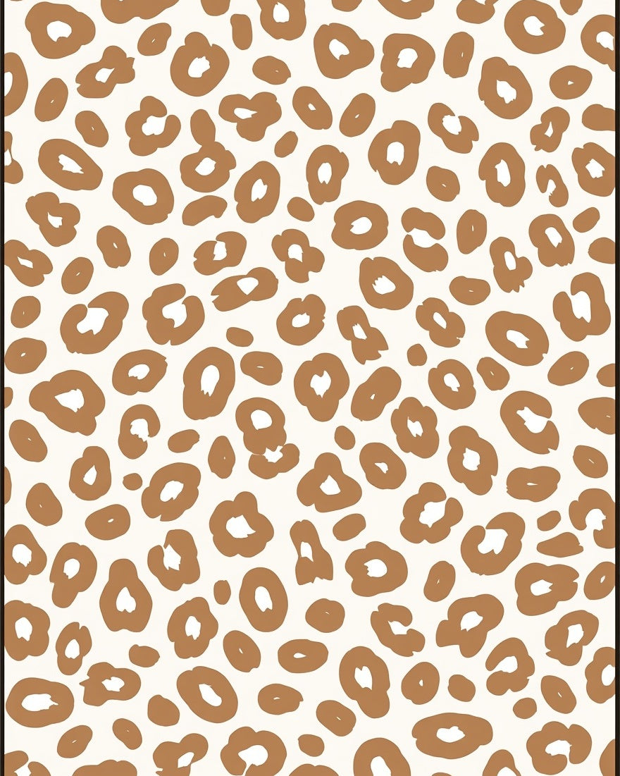Bold Leopard Spots Pattern Rug