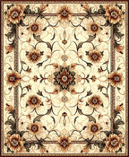 Classic Floral Patterned Rug