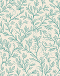 Botanical Vine Detailed Pattern Rug