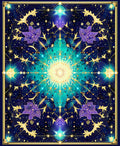 Celestial Garden Mandala Inspired Design Rug