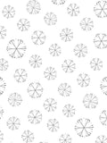 Silver Subtle Starburst Medallion Rug