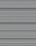 Black and White Horizontal Stripe Rug