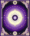 Celestial Sunburst Cosmic Design Rug