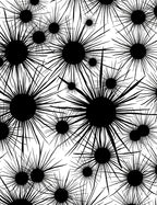 Abstract Radial Burst Pattern Rug