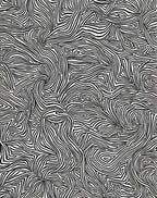 Abstract Black White Swirls Pattern Rug