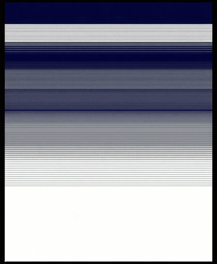 Ombre Linear Stripe Design Rug