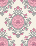 Vintage Floral Medallion Design Rug