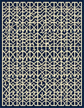 Intricate Geometric Pattern Rug