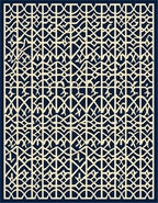 Intricate Geometric Pattern Rug