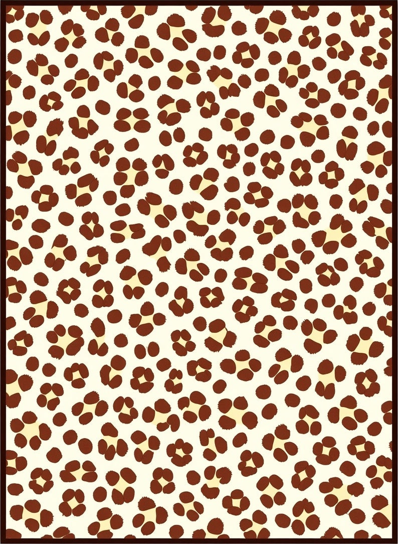 Classic Animal Print Pattern Rug