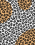 Bold Animal Print Geometric Design Rug