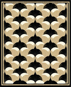 Art Deco Shell Pattern Rug