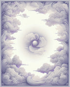 Whimsical Cloud Pearl Dreamscape Rug