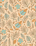 Abstract Floral Line Art Design Rug