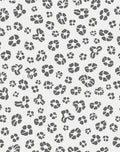 Abstract Organic Grey Pattern Rug