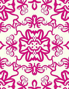 Ornate Paisley Floral Design Rug