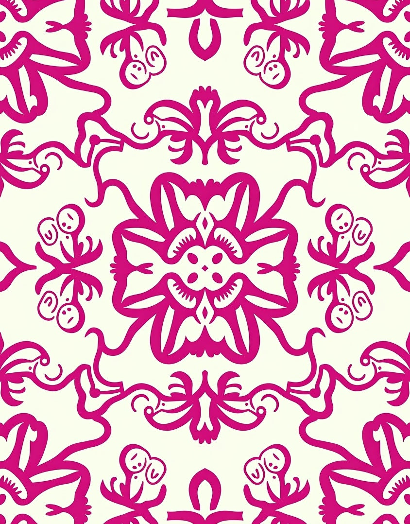 Ornate Paisley Floral Design Rug