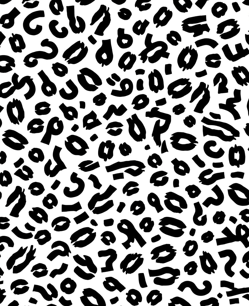 Bold Abstract Animal Print Rug