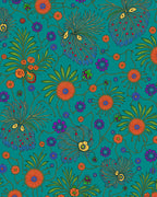 Vintage Floral Vine Pattern Rug