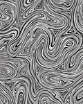 Monoline Swirl Geometric Pattern Rug