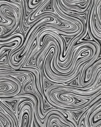 Monoline Swirl Geometric Pattern Rug