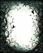 Enchanted Forest Birds Bloom Rug