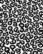 Abstract Black Spots Pattern Rug